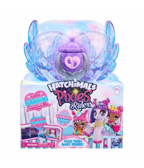 Игровой набор Hatchimals Малыши-наездники Пикси Нарвал 6061657_20133021