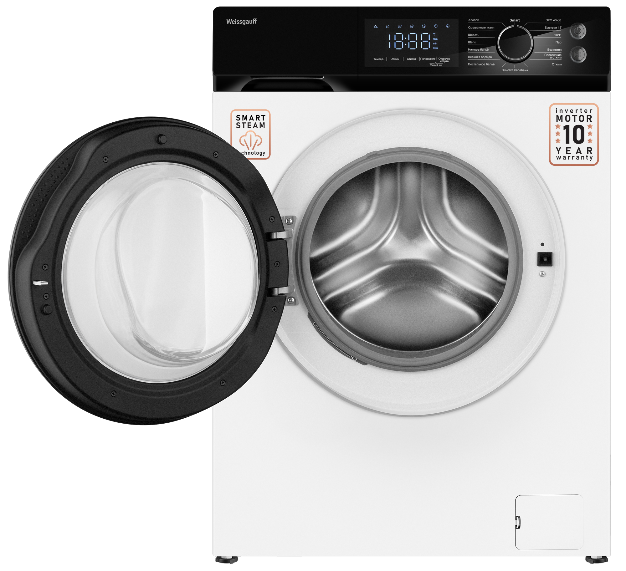 Weissgauff wm 4627 touch inverter steam