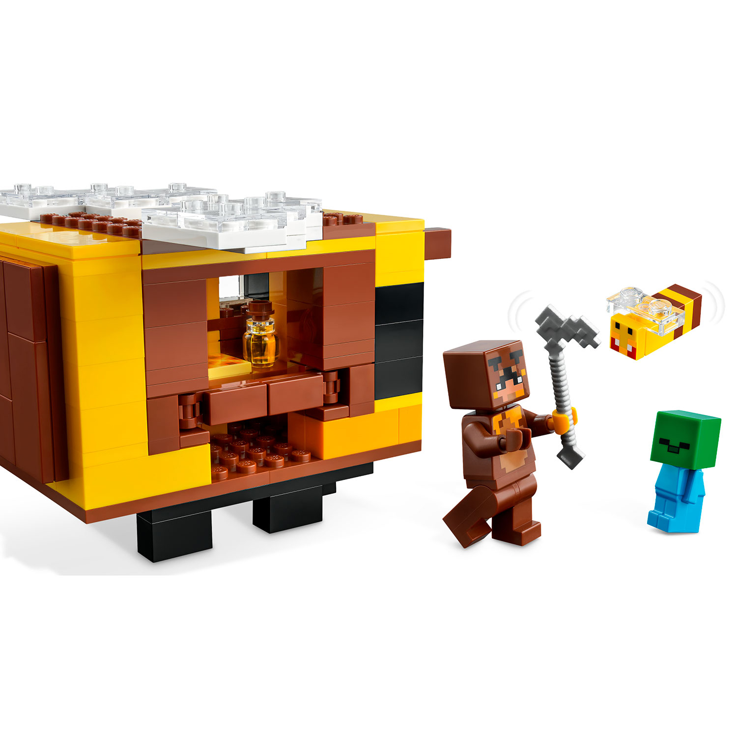 Купить конструктор LEGO Minecraft Пчелиный коттедж, 254 детали, 21241 в ...