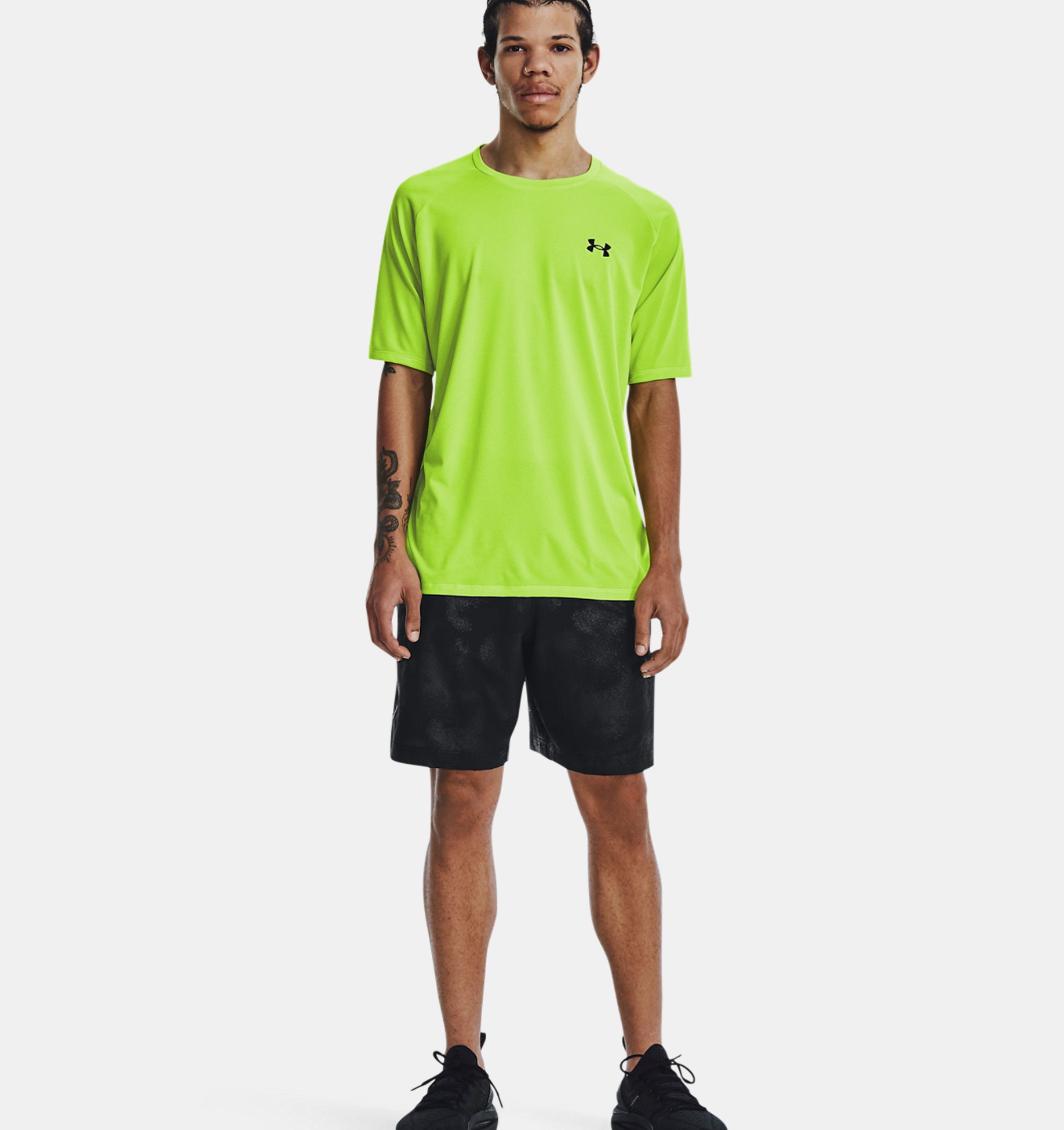 Спортивные шорты мужские Under Armour 77-1377137 черные XL - купить в Москве, цены на Мегамаркет