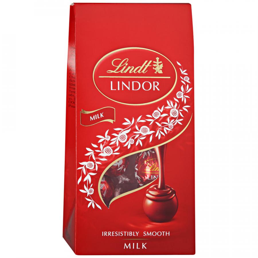 конфеты Lindt Линдор Молочный Сумка 100г