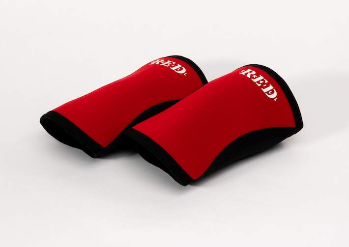 Налокотники неопреновые для защиты локтевых суставов 5 мм RED Skill S