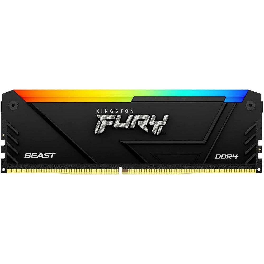 Оперативная память Kingston FURY Beast RGB Black PnP KF426C16BB2A/32 - купить в Домовёнок(Sale), цена на Мегамаркет