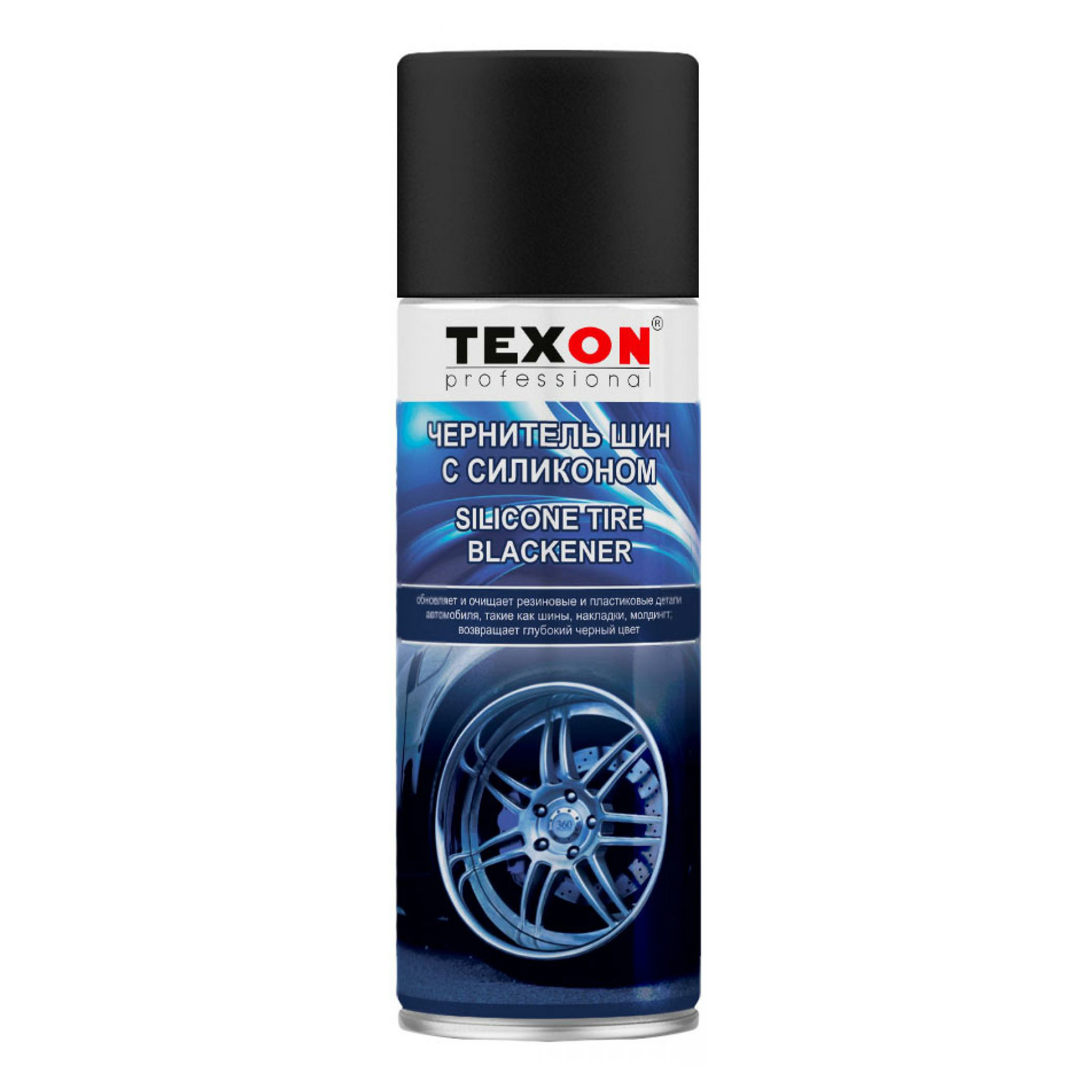 Чернитель Texon для шин с силикон, 1000 мл - купить в Москве, цены на Мегамаркет