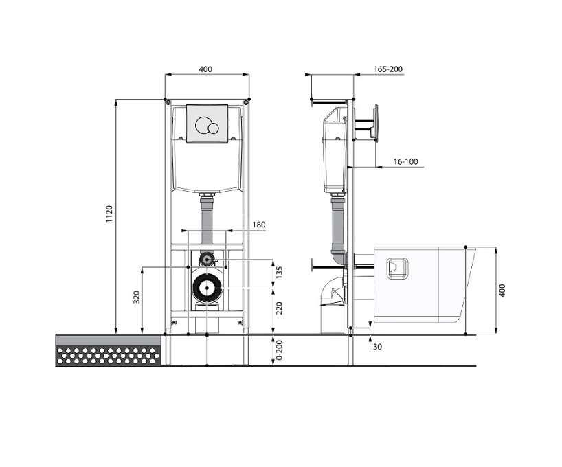 ПЭК: Santek Нео rimless подвесной безободковый унитаз с сиденьем ...