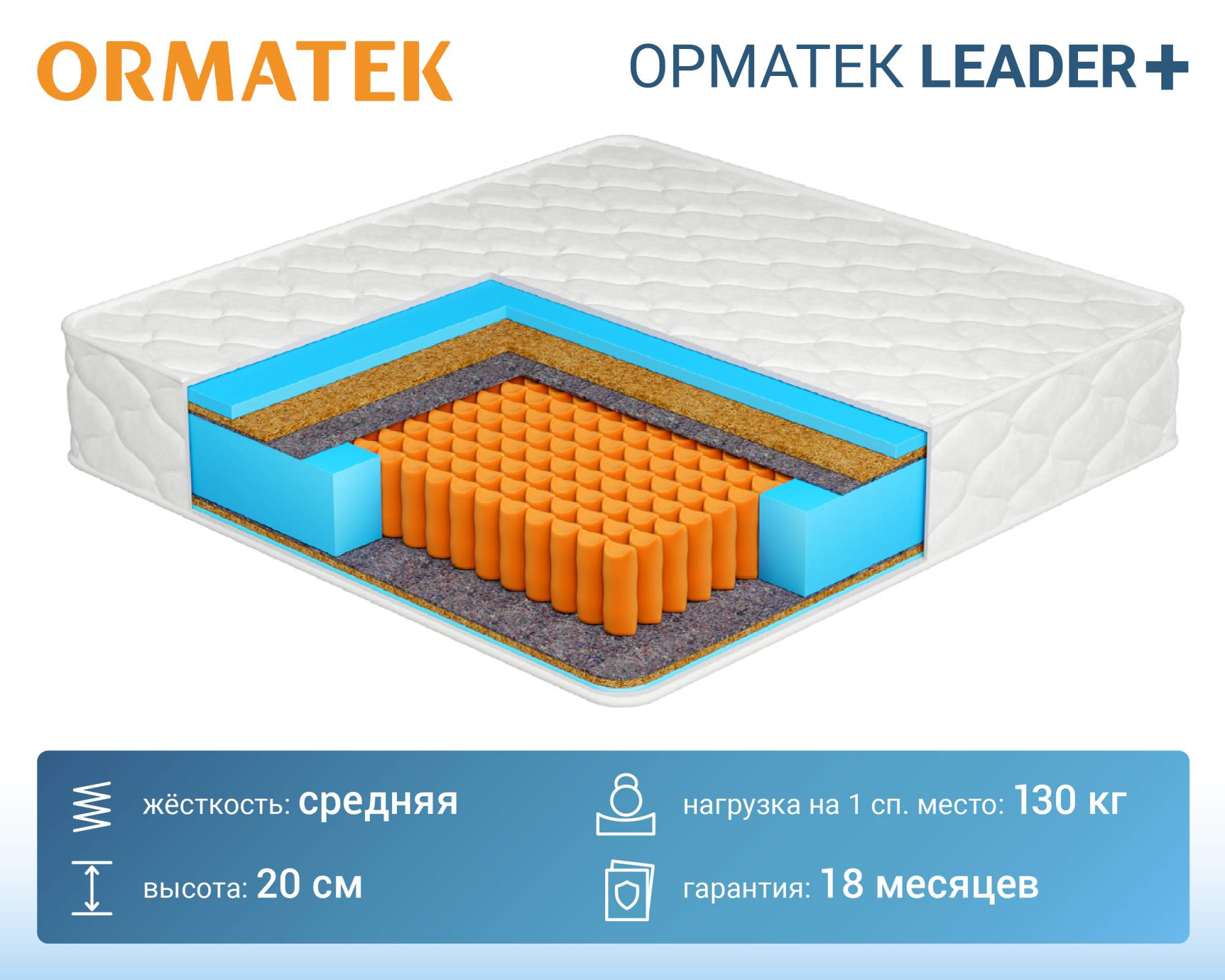 матрас bioform back support