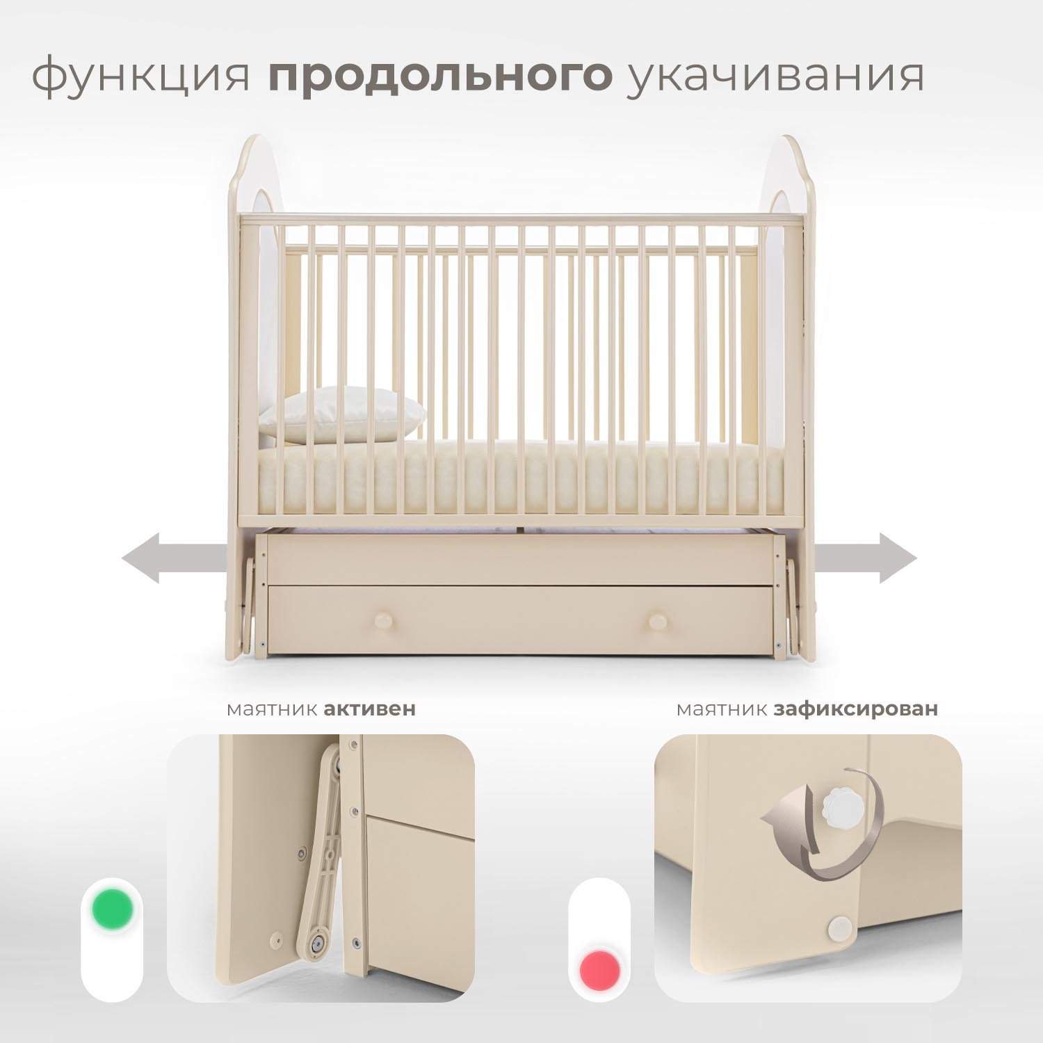 Кроватку поперечную или продольную