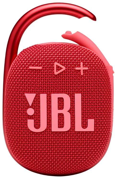 Портативная колонка JBL Clip 4 Red (1779202) - купить в А Маркет, цена на Мегамаркет