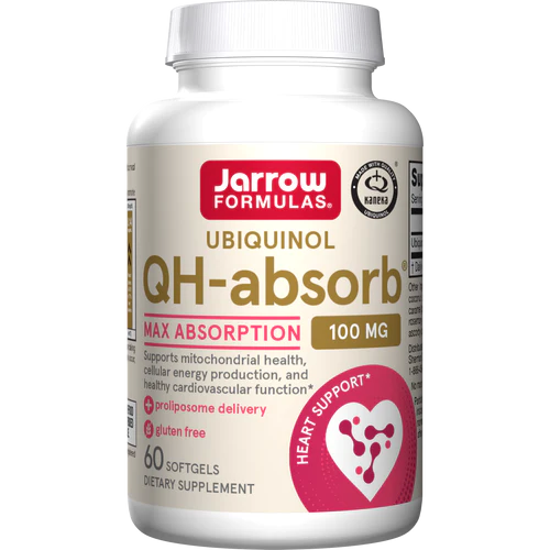 Коэнзим Q10 в форме Убихинол Jarrow Formulas Ubiquinol QH-Absorb 100 мг 60 шт. - купить в интернет-магазинах, цены на Мегамаркет | витамины, минералы и пищевые добавки QHAB60