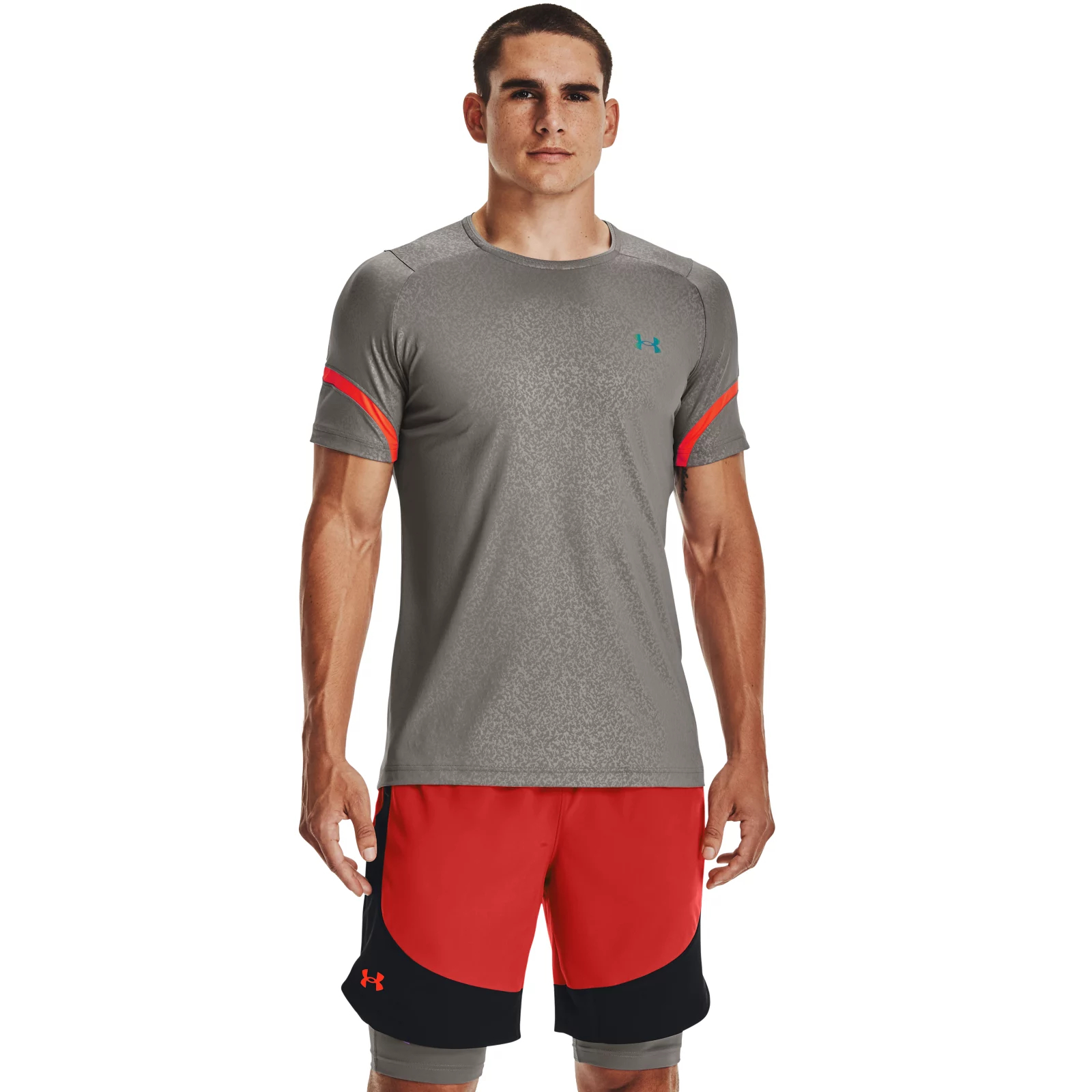 Футболка мужская Under Armour 1366064 серая S/M