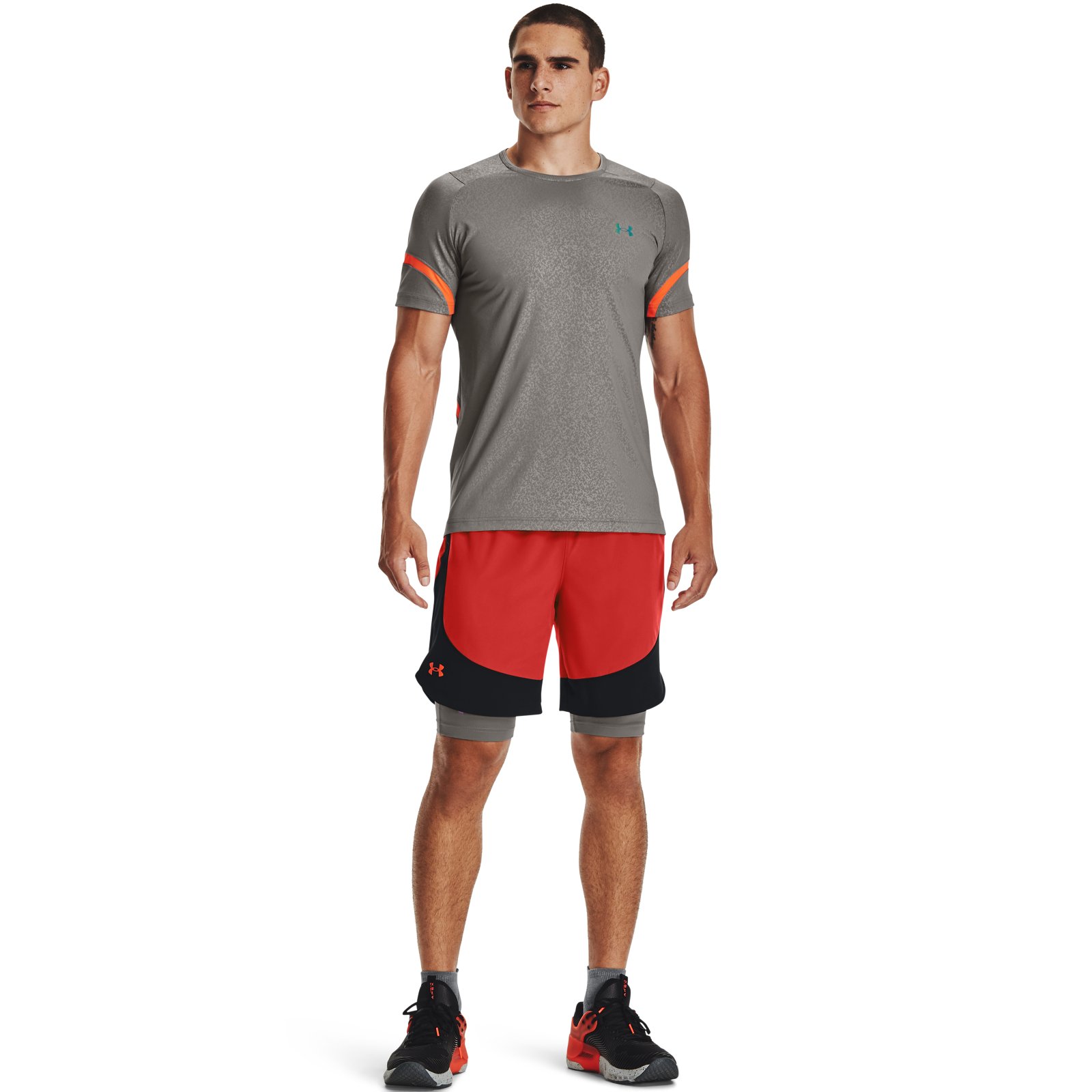 Футболка мужская Under Armour 1366064 серая S/M