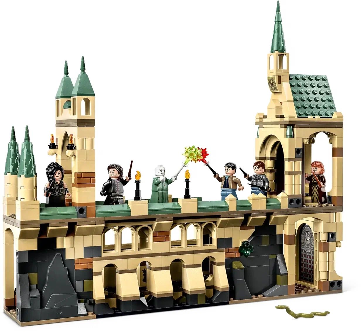 Купить конструктор LEGO Harry Potter Битва за Хогвартс, 730 деталей, 9+,  76415, цены на Мегамаркет | Артикул: 100056152698