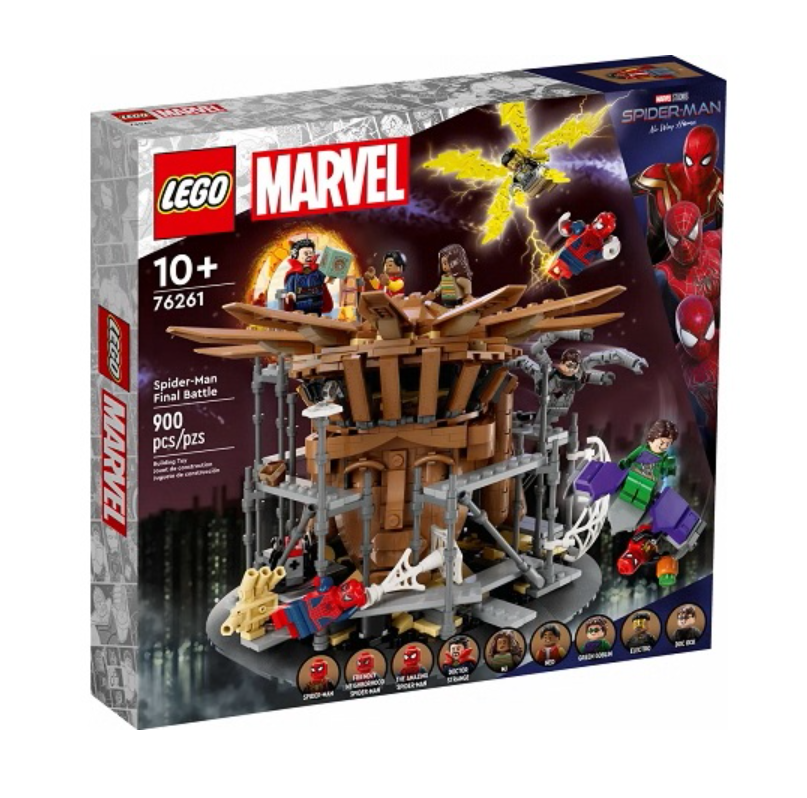 Купить конструктор Lego Super Heroes Финальная битва Человека-паука, 76261, цены на Мегамаркет | Артикул: 100056152770