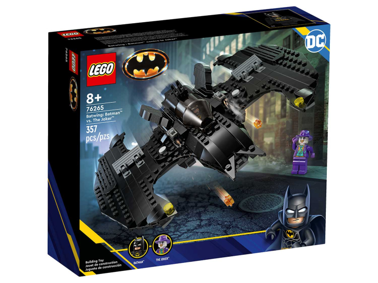 Купить конструктор Lego Super Heroes Бэтвинг: Бэтмен против Джокера, 357 деталей, 76265, цены на Мегамаркет | Артикул: 100056152781