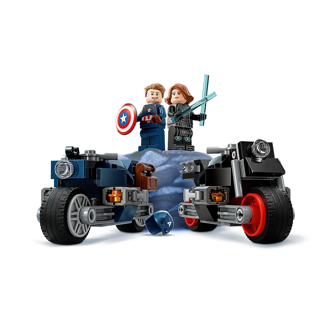 Конструктор LEGO Marvel Super Heroes Черная вдова и Капитан Америка, 130  деталей, 76260 - купить в VALRUS, цена на Мегамаркет