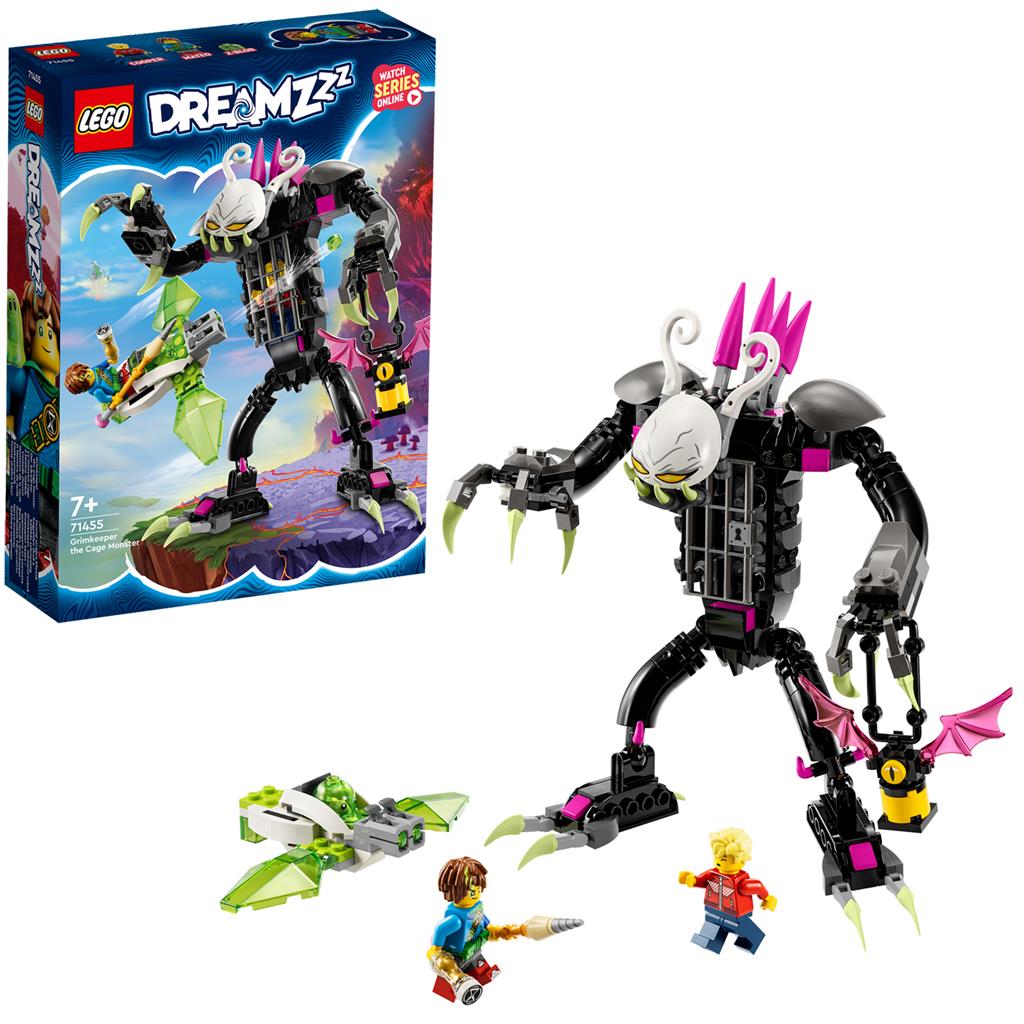Купить конструктор LEGO Dreamzzz Гримкипер - монстр-клетка, 71455, цены на Мегамаркет | Артикул: 100056152867