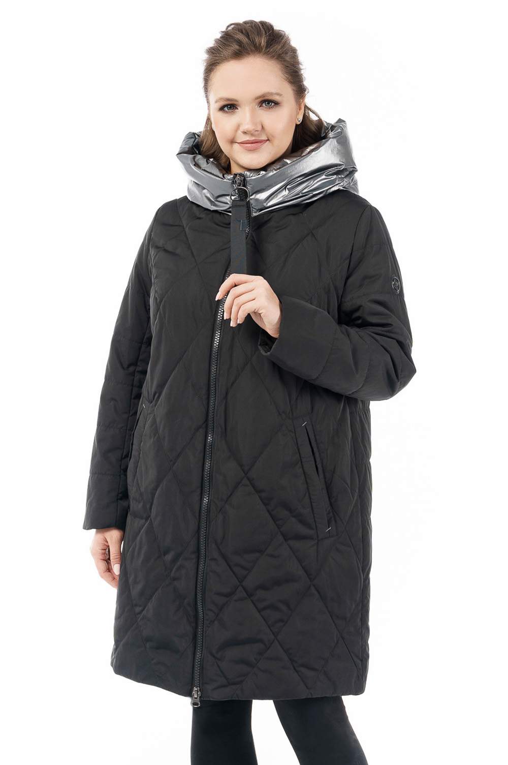 Куртка женская OHARA CCV-20500 черная 50 RU