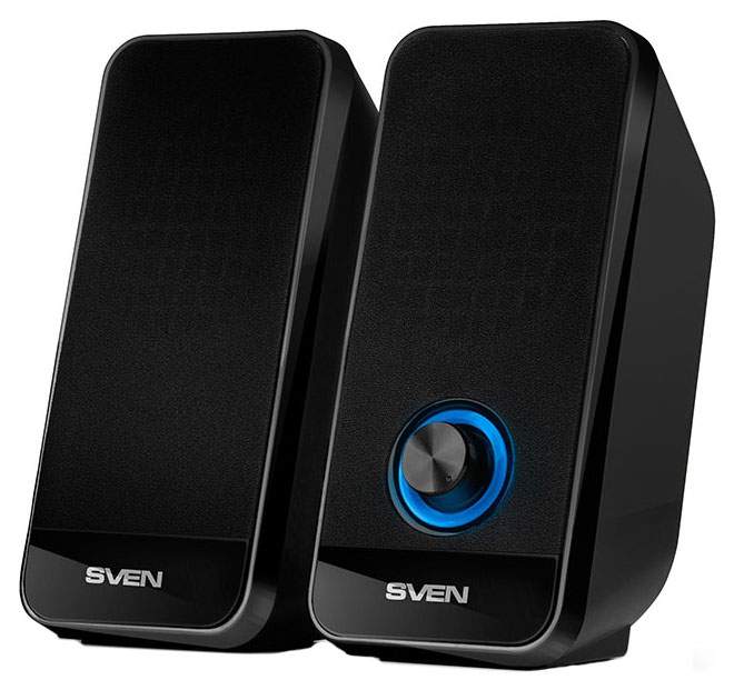 Колонки компьютерные Sven 320 Black (SV-014636), купить в Москве, цены в интернет-магазинах на Мегамаркет