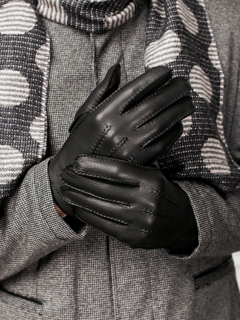 Перчатки мужские Eleganzza HS626 черные 10