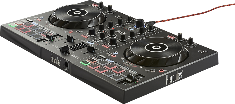 Hercules djcontrol inpulse 200. Диджей контроллер hercules. микшерный пульт hercules dj. диджейский пульт геркулес. dj контроллер hercules dj party set.