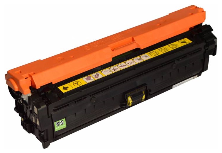 Тонер-картридж для лазерного принтера CACTUS CS-CE272A желтый, совместимый