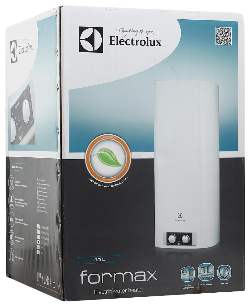 Водонагреватель накопительный Electrolux EWH 30 Formax white