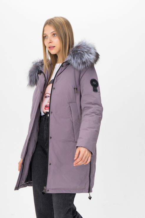 Куртка женская ELARDIS 1500071000-8 фиолетовая 46
