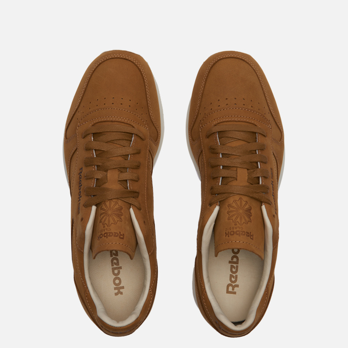Кроссовки унисекс Reebok Classic Leather Lux PW коричневые 45.5 EU – купить  в Москве, цены в интернет-магазинах на СберМегаМаркет