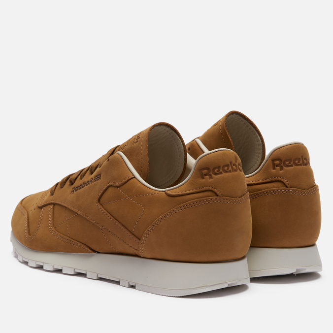 Кроссовки унисекс Reebok Classic Leather Lux PW коричневые 45.5 EU – купить  в Москве, цены в интернет-магазинах на СберМегаМаркет