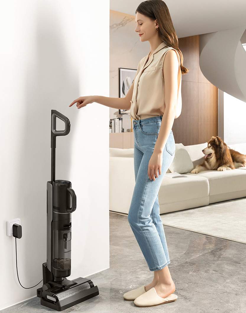 Вертикальный пылесос Dreame M12 серый, купить в Москве, цены в интернет ...