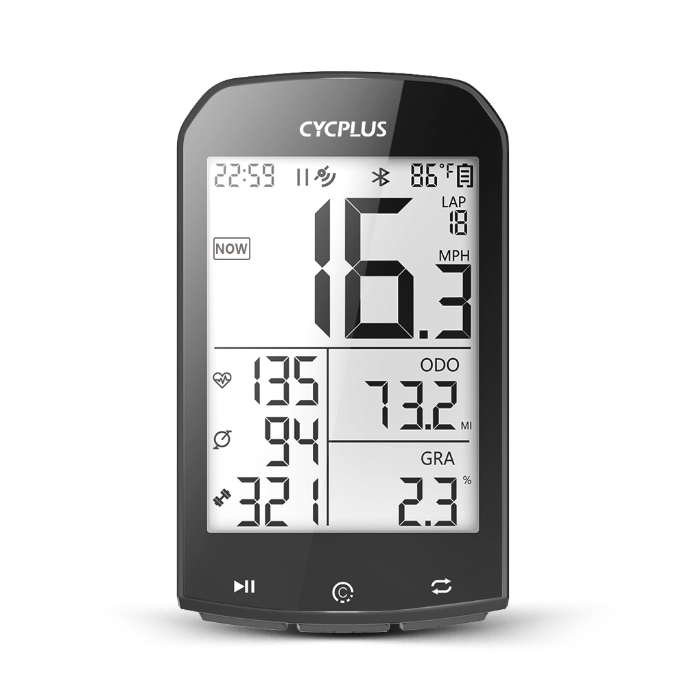 Беспроводной GPS велокомпьютер Cycplus М1, 16 функций - купить в Москве ...