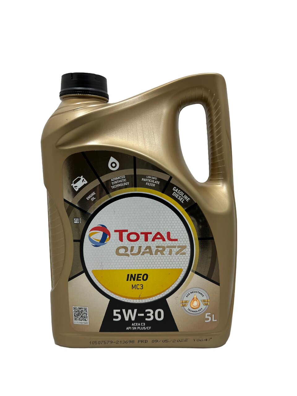 Моторное масло Total QUARTZ INEO MC3 5W30 5л - купить в Москве, цены на Мегамаркет | 100049038179