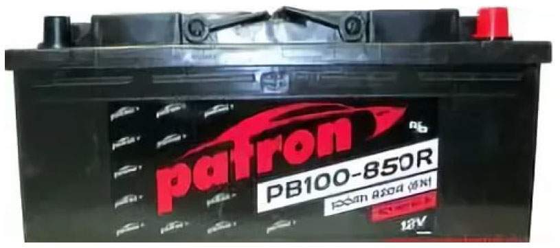 Аккумулятор автомобильный PATRON PB100850R 85 Ач