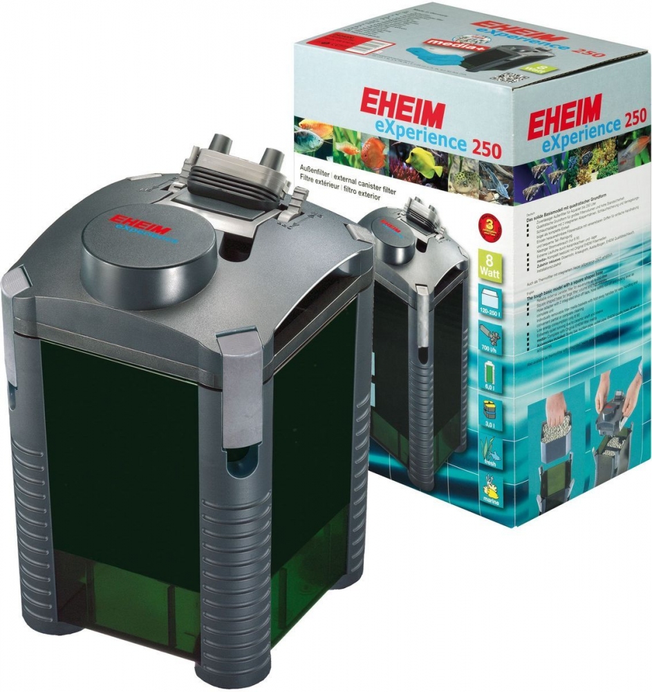 Фильтр для аквариума внешний Eheim Experience 250, 700 л/ч, 8 Вт