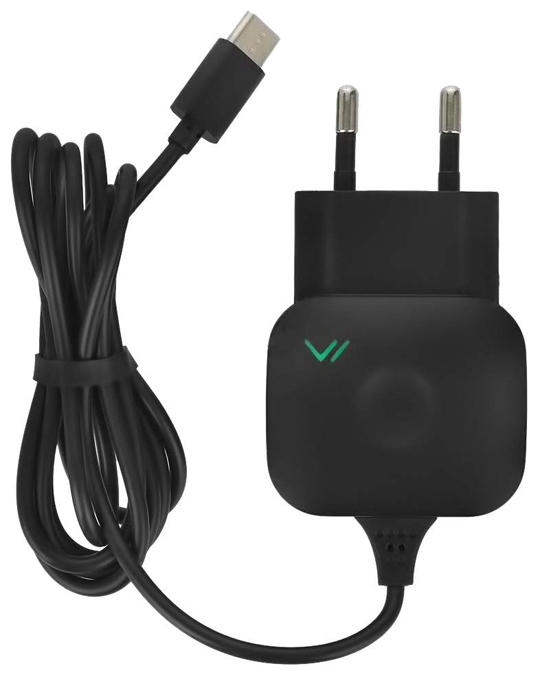 Сетевое зарядное устройство Vertex 1 USB, 1,2 A, (SLTC1200TYPEC) black, купить в Москве, цены в интернет-магазинах на Мегамаркет