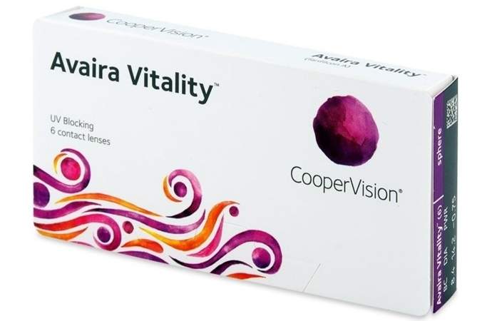 Контактные линзы Avaira Vitality 6 линз -2,75