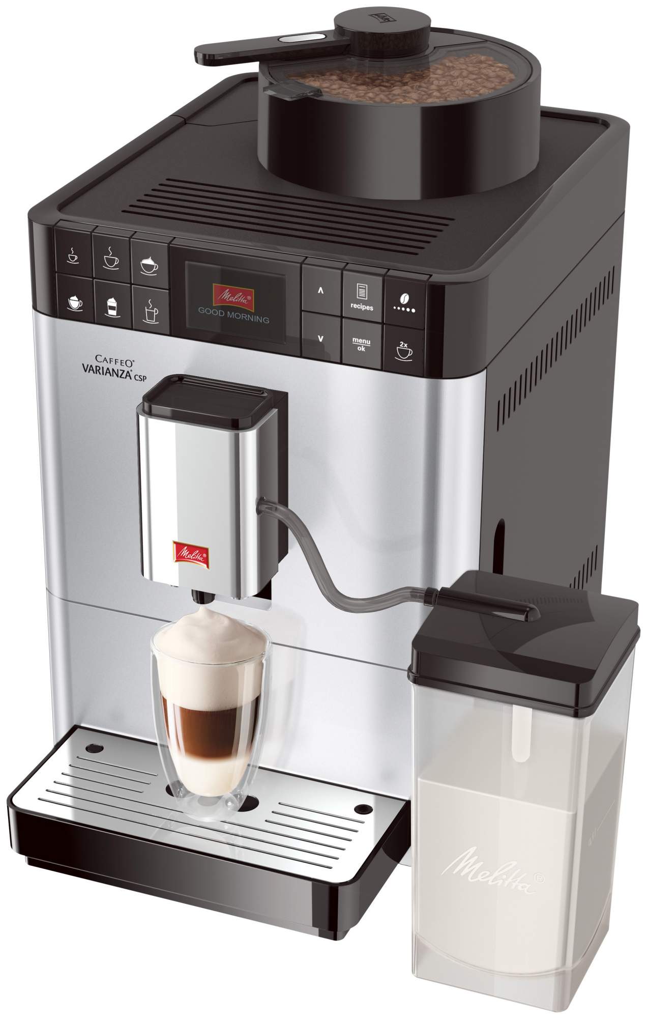 Кофемашина автоматическая Melitta Caffeo Varianza CSP F 570-101, купить в  Москве, цены в интернет-магазинах на Мегамаркет