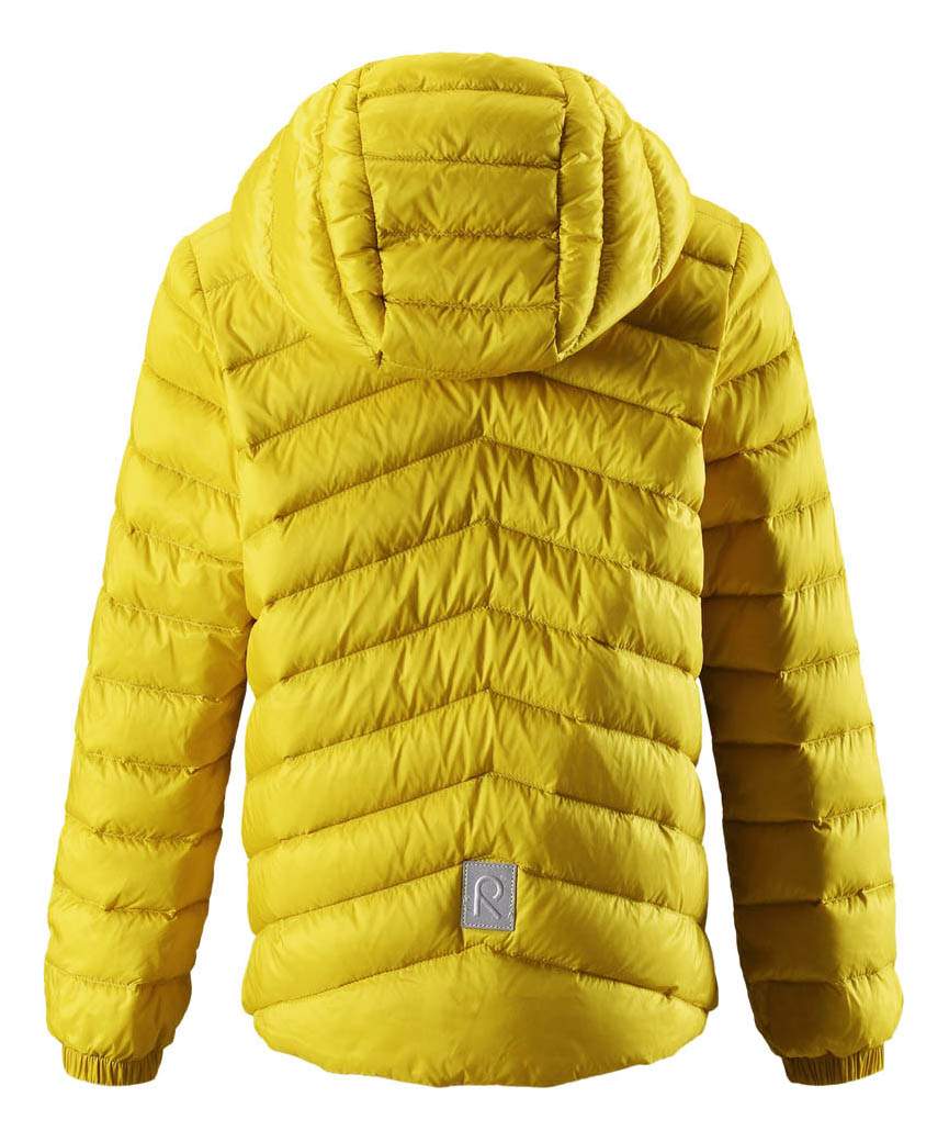 Куртка Reima пуховая для мальчика Falk желтая 158 размер