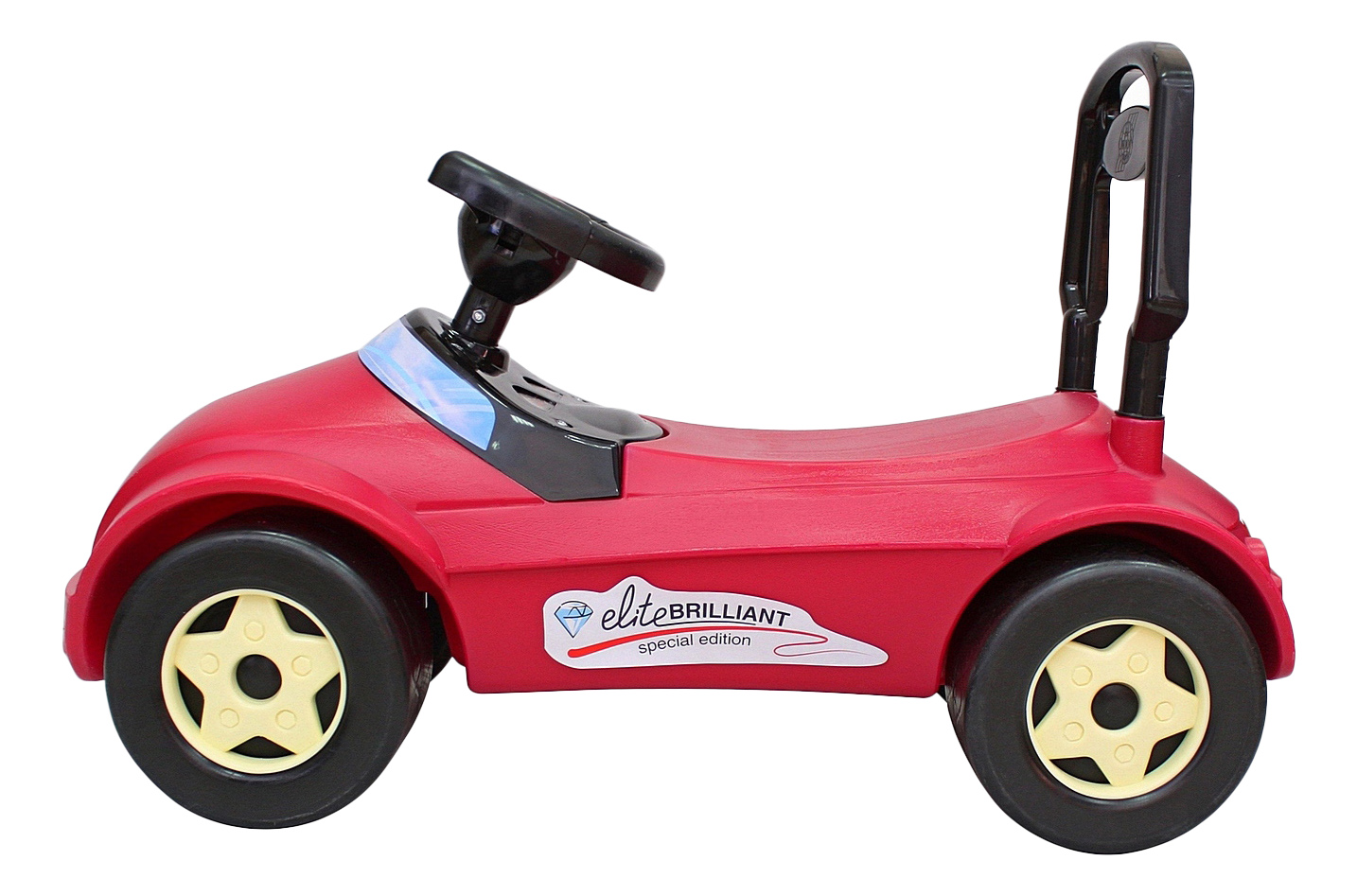 Велобег мотоцикл. R toys. Велобалансир толокар. Беговел желто красный. Rich toys b021.