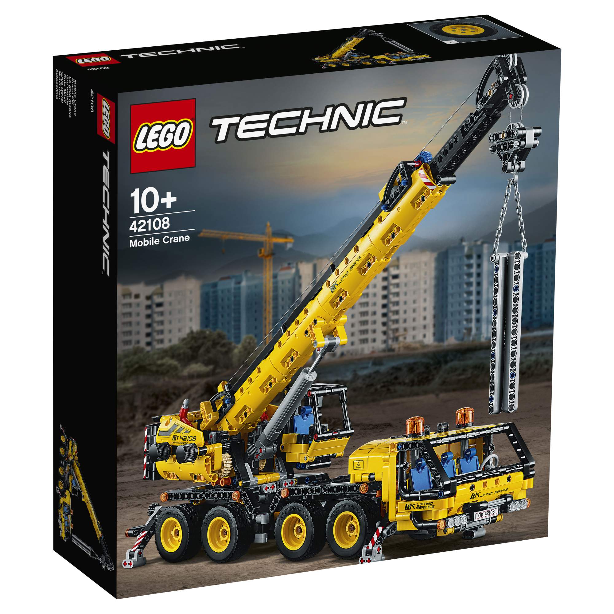 Купить конструктор LEGO Technic 42108 Мобильный кран, цены на Мегамаркет |  Артикул: 100025820501