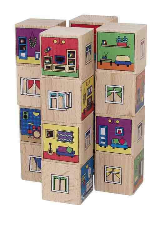 Кубики Краснокамская Игрушка Квартиры