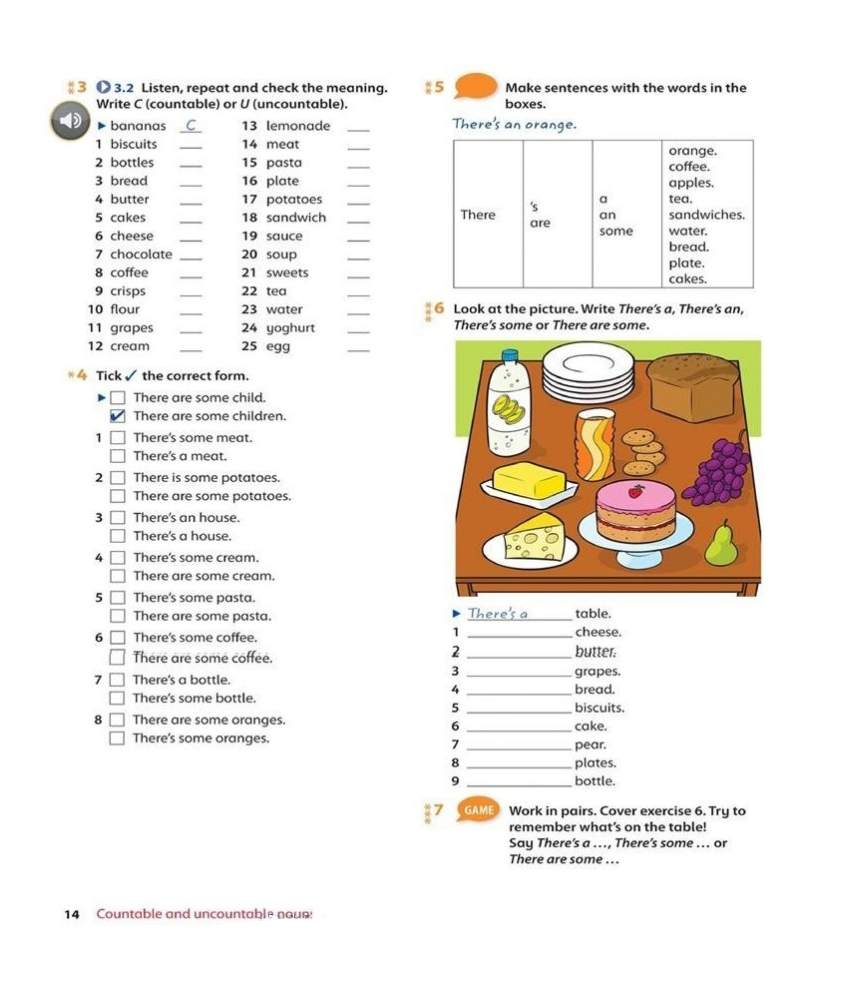 Grammar for schools 2. There are Biscuits in the Box.. Oxford Grammar for Schools 2. There are some Potatoes. Are there any Potatoes.