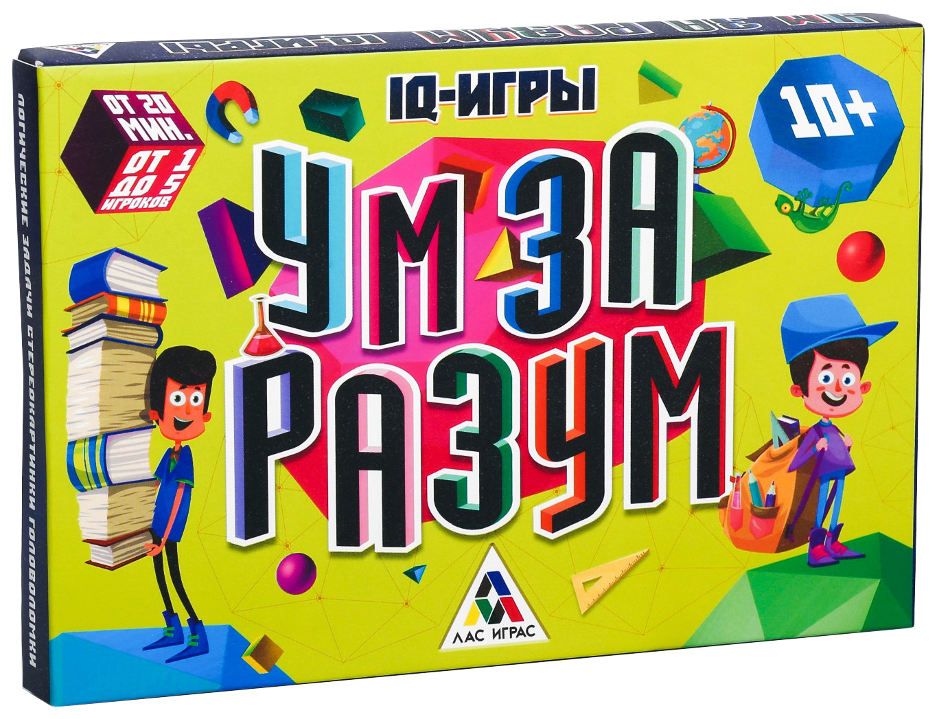 IQ-игры Ум за разум, 20 карточек ЛАС ИГРАС - купить в ПРОподарки, цена на  Мегамаркет