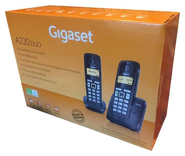 Genio w220 duo. Gigaset a220.