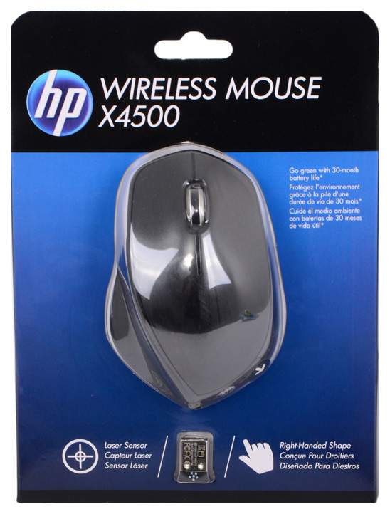 Беспроводная мышь HP X4500 Black