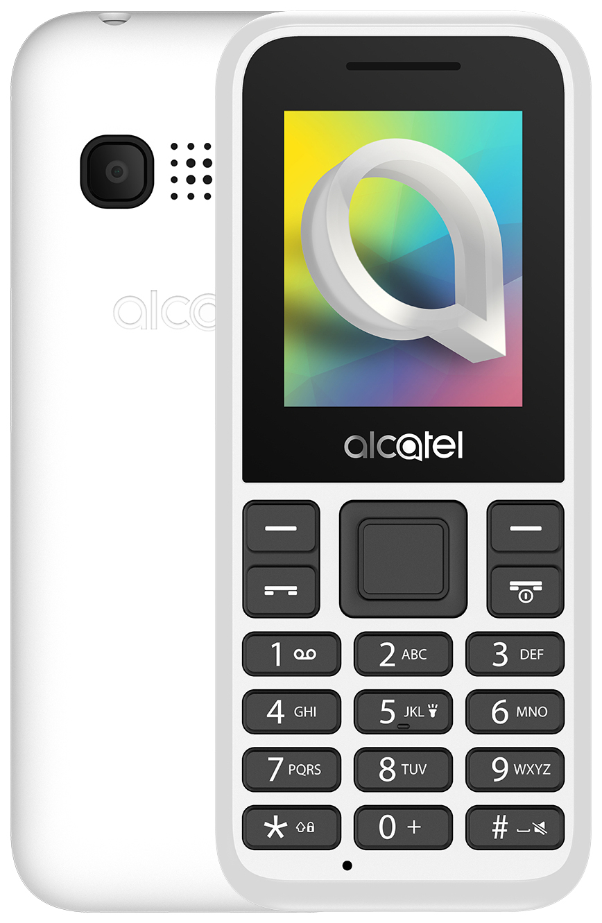 Мобильный телефон Alcatel 1066D White - отзывы покупателей на маркетплейсе  Мегамаркет | Артикул: 100024243201