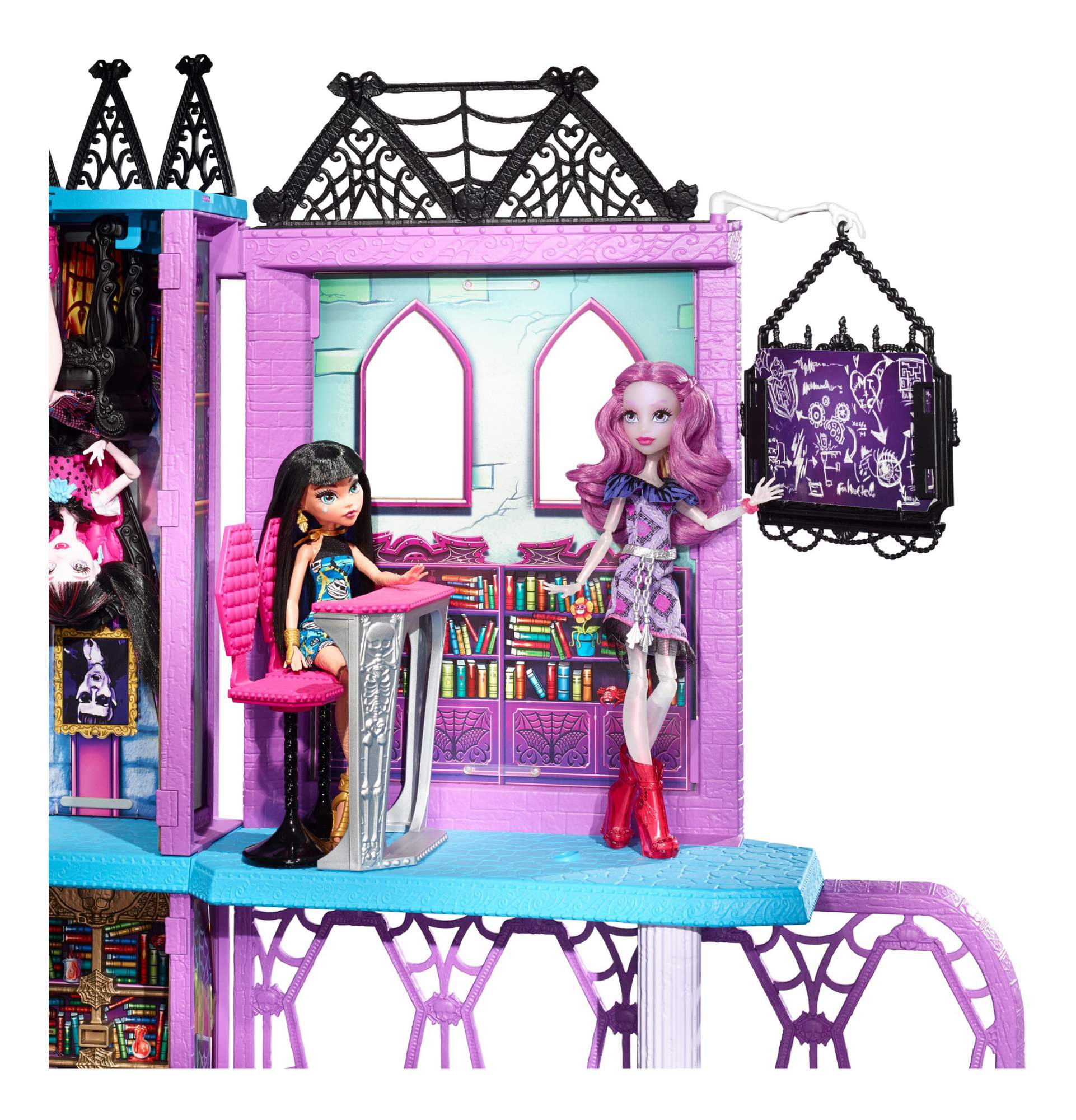 Игровой набор Monster High школа монстров обновленный дизайн – купить в  Москве, цены в интернет-магазинах на Мегамаркет