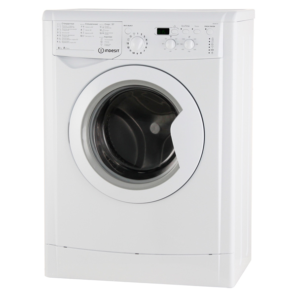 Стиральная машина Indesit IWSD 6105 B (CIS).L белый - купить в Официальный магазин Indesit (Юг), цена на Мегамаркет