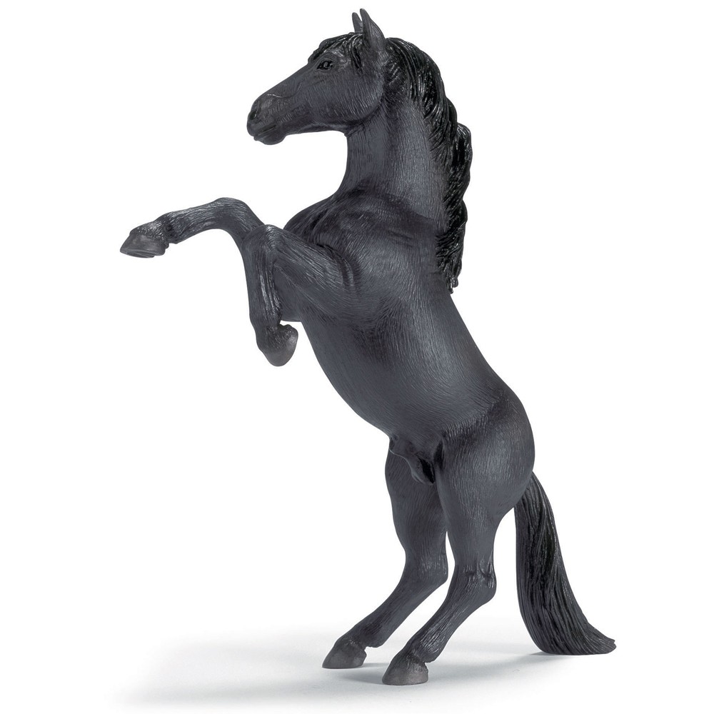 Лошадь фигурка. Фигурка Schleich черный Мустанг на дыбах 13624. Чёрные Мустанги шляйх. Лошади шляйх Мустанг. Шляйх Мустанг жеребец.