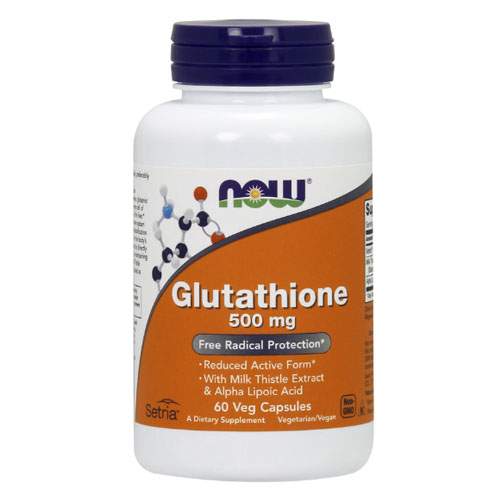 NOW Glutathione 500 мг 60 капсул - глутатион для лечения печени - купить в интернет-магазинах, цены на Мегамаркет | витамины, минералы и пищевые добавки 733739001047